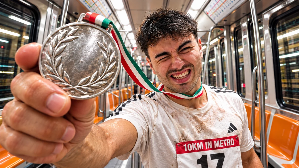 Copertina di 10 km sotto Roma